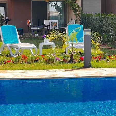 Appartement De Luxe Avec Jardin Vue Sur La Piscine Golf Securise 24H Sur 24 A 5 Minutes De L Aeroport Marakeş Dış mekan fotoğraf